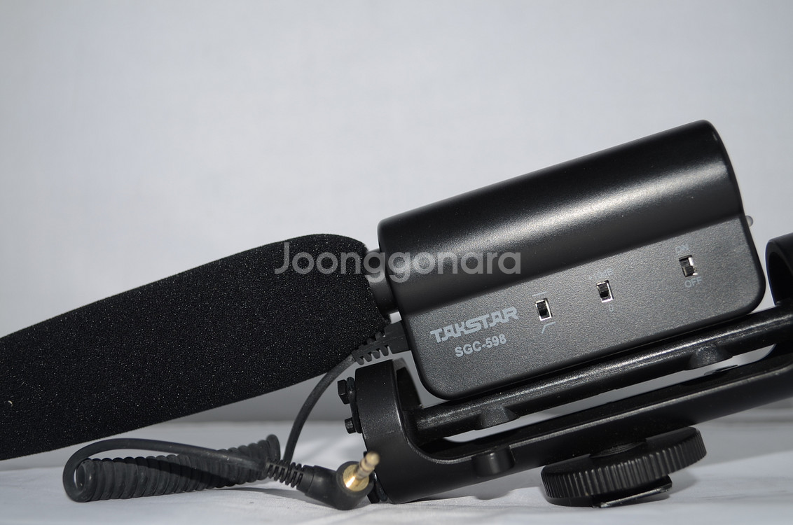 다이나믹마이크 샷건마이크 탁스타TAKSTAR SGC-598샷건마이크 박스풀 새것팝니다--0