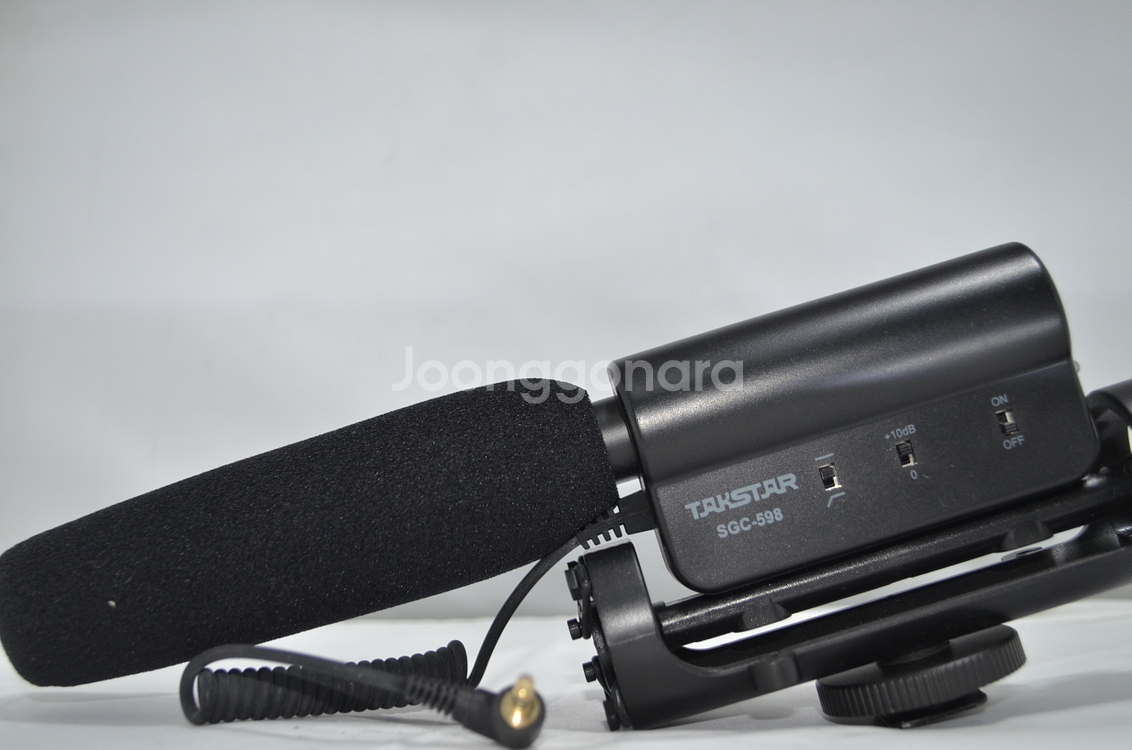 다이나믹마이크 샷건마이크 탁스타TAKSTAR SGC-598샷건마이크 박스풀 새것팝니다--1