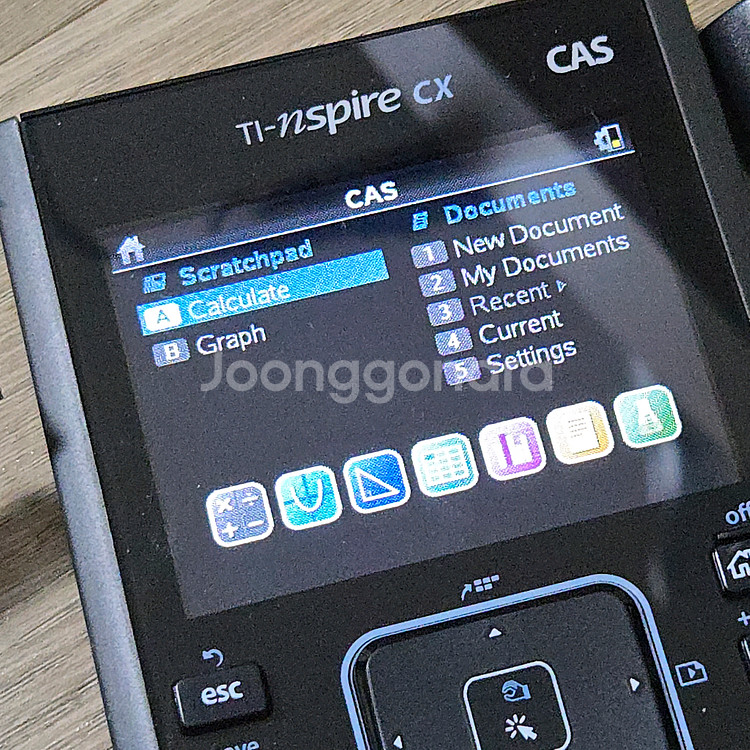 TI-nspire cx cas 그래핑 공학용 계산기--2
