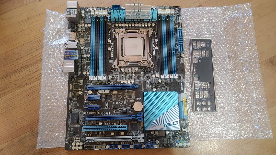 제온 1650v2 ,ASUS P9X79 보드--0