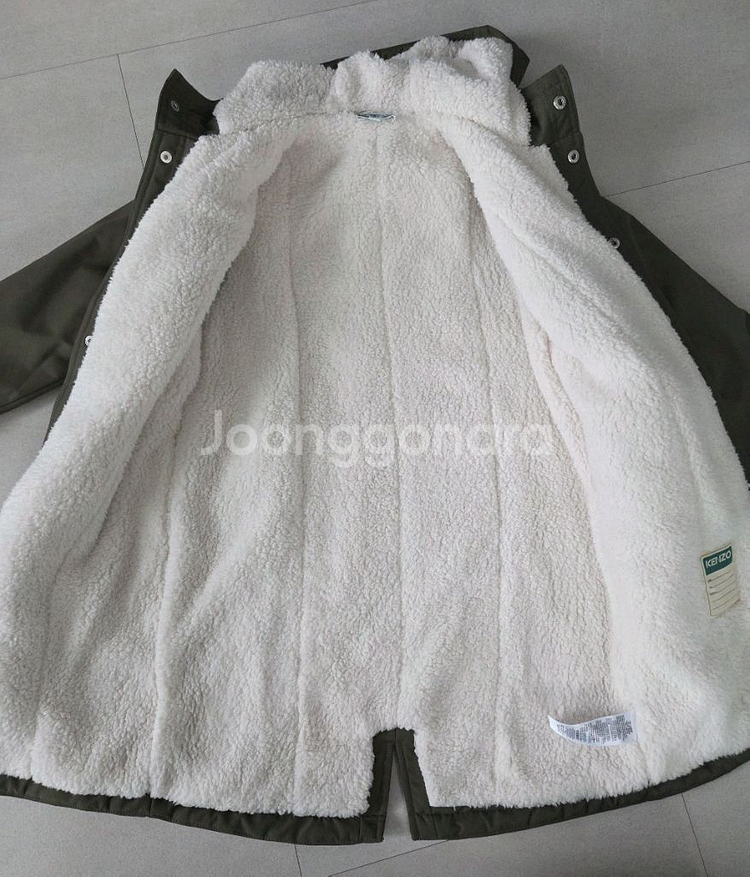 겐조키즈 야상 양털 롱점퍼 12A(150사이즈)--10