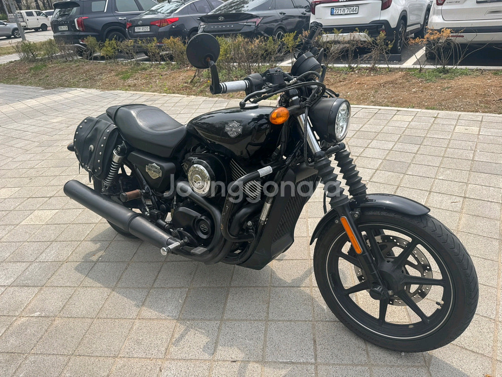 할리데이비슨 스트릿750 15년 짧은키로수 팝니다--0