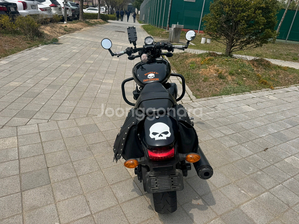 할리데이비슨 스트릿750 15년 짧은키로수 팝니다--4