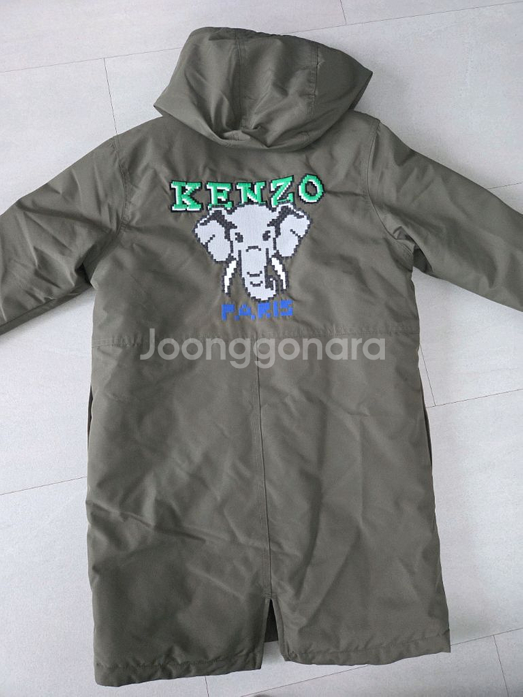 겐조키즈 야상 양털 롱점퍼 12A(150사이즈)--1