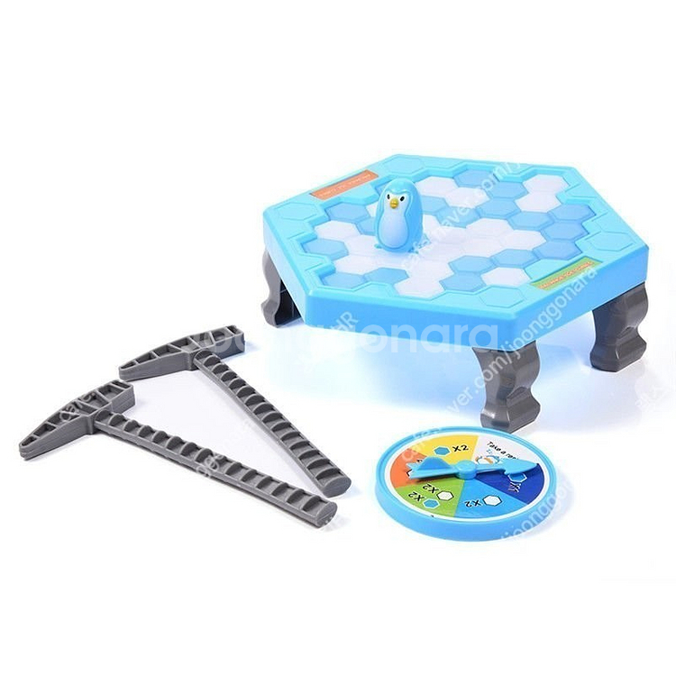 새 소형 펭귄 트랩 보드게임 얼음 깨기 장난감 완구--3