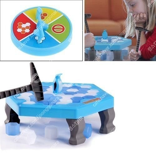 새 소형 펭귄 트랩 보드게임 얼음 깨기 장난감 완구--2