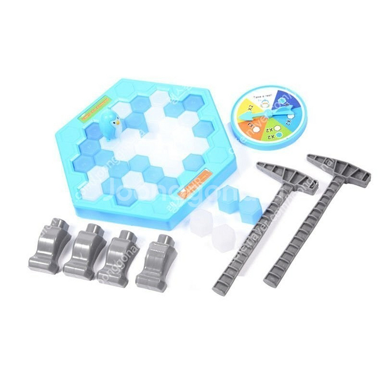 새 소형 펭귄 트랩 보드게임 얼음 깨기 장난감 완구--5