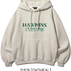 더블유브이프로젝트 호킨스 후드(오트밀/M)