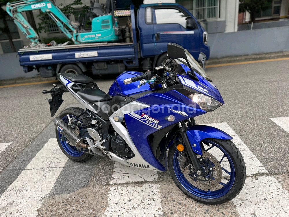 야마하 yzf r3 18년 abs 튜닝차량 판매합니다--0