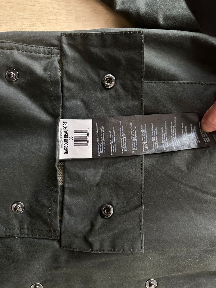 바버 뷰포트 세이지컬러 38사이즈 이미지