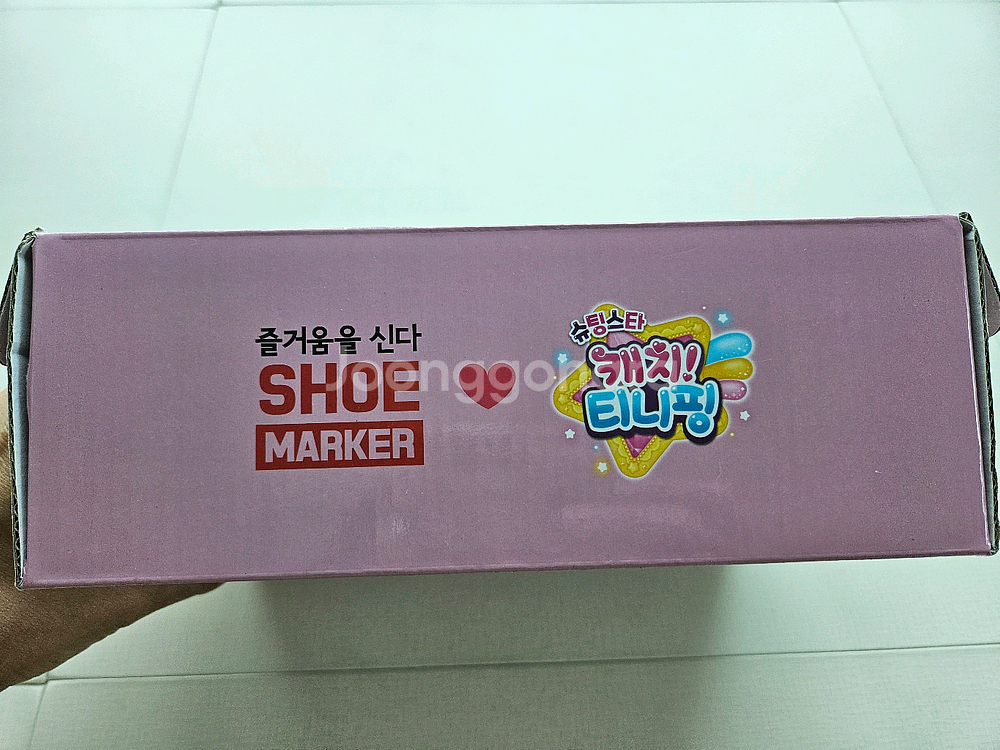 [새상품] 캐치!티니핑 LED 글리터 실버 리본 메리제인 구두 200--8