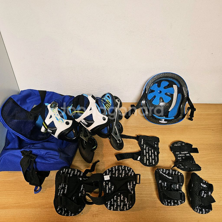 아동용 인라인스케이트 (사이즈 240~260), 보호장비--1