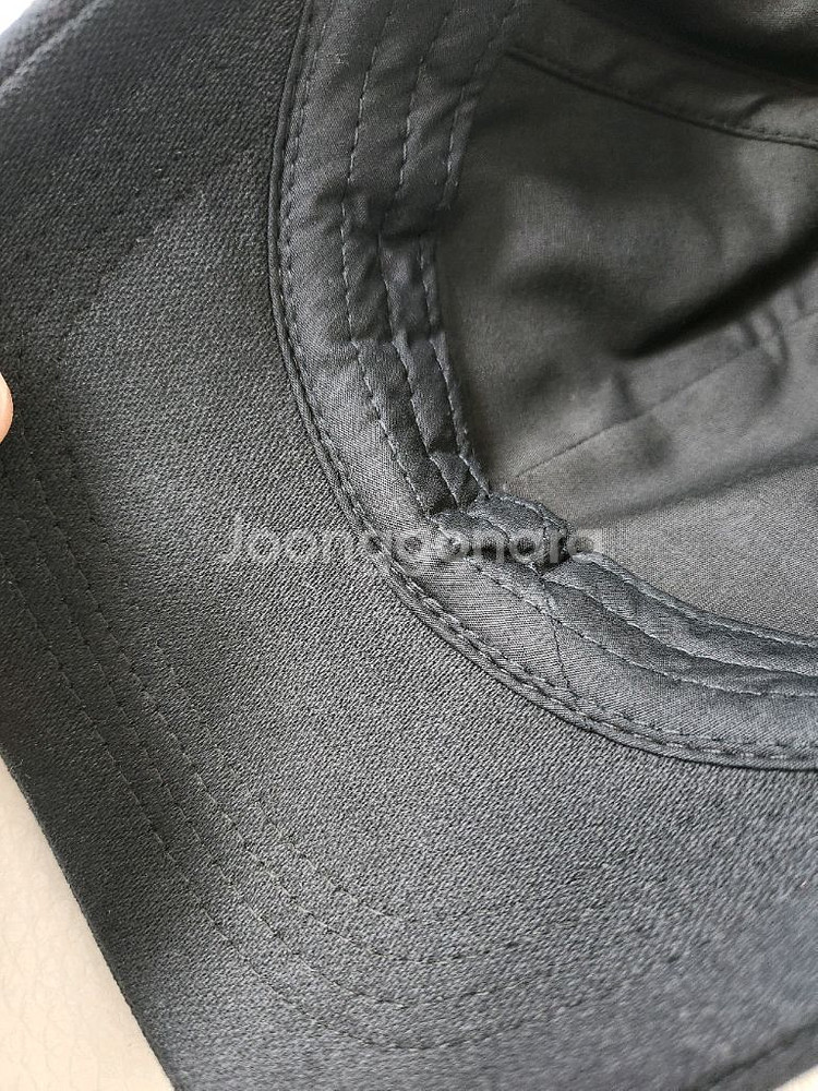 럭키슈에뜨 로고 볼캡 블랙모자--7