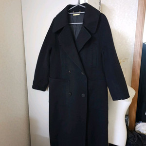 시스템 양모 캐시미어 핸드메이드 롱코트