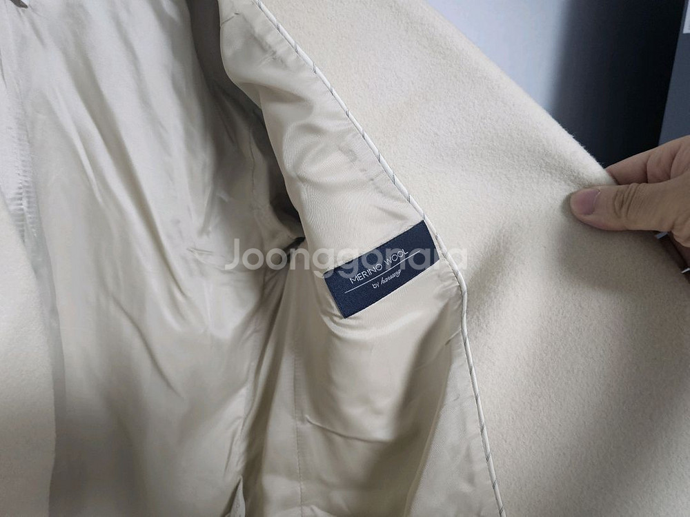 ALES-M 여성 메리노 울 코트--3