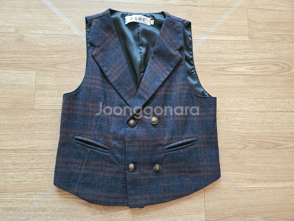 남아 정장 풀세트 140사이즈 (신발, 셔츠포함)--2