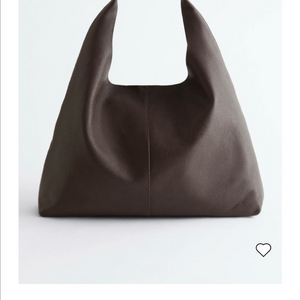 앤아더스토리즈 라지 레더 토트백 새상품