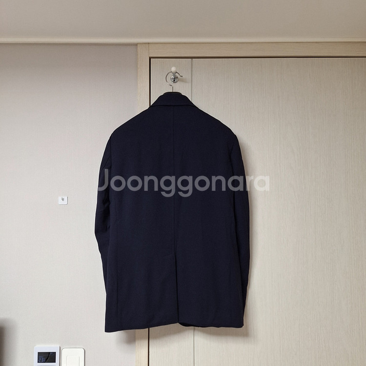 타임옴므 울 블렌드 슬릿 싱글 자켓--2