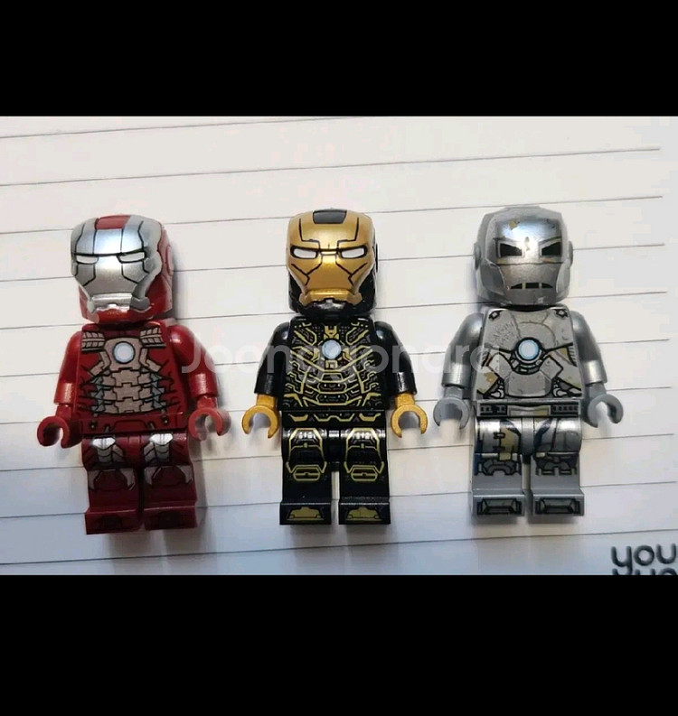 레고 76125 아이언맨 미니피규어 3종 세트--0