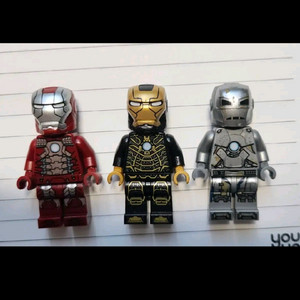 레고 76125 아이언맨 미니피규어 3종 세트