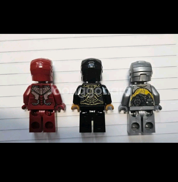 레고 76125 아이언맨 미니피규어 3종 세트--1