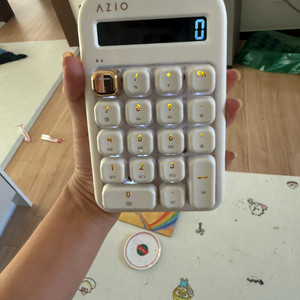 아지오 계산기및바인더및 속지 (현금생활물품)