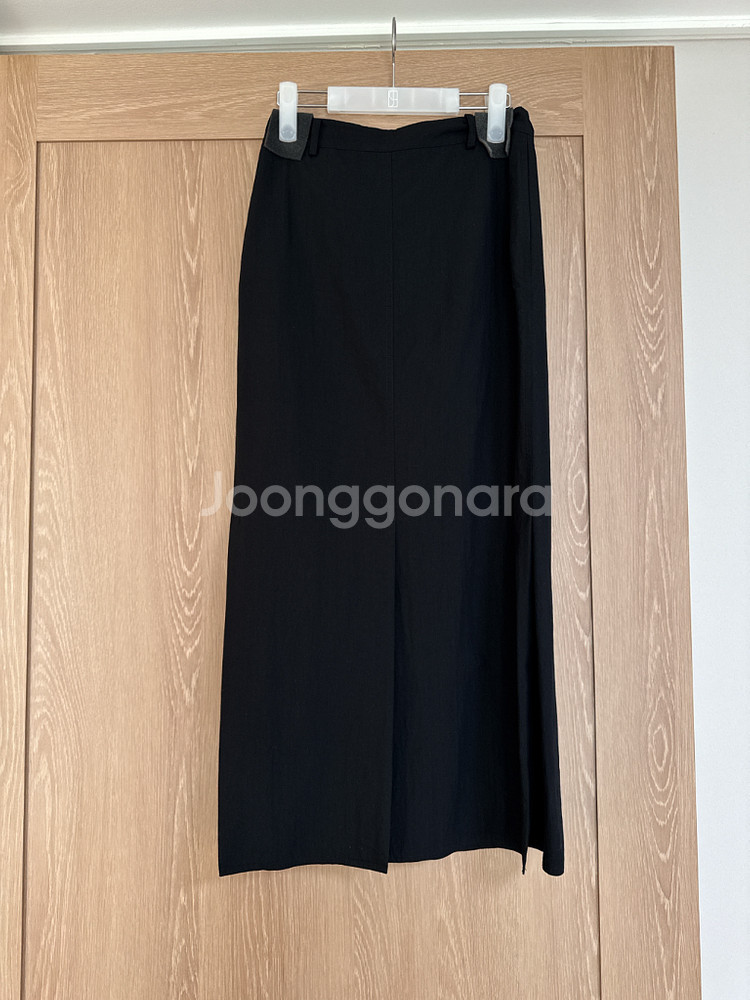 sie 시에 아밀라 스커트 블랙 맥시 S--0