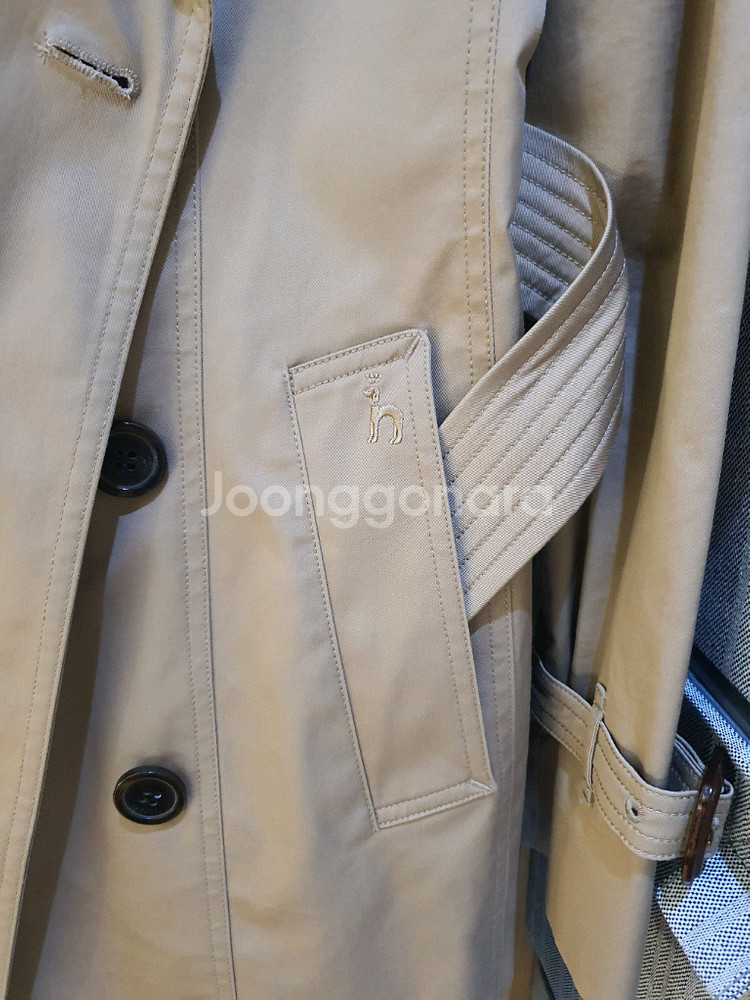 헤지스 헤리티지컬렉션 여성 더블 트렌치 새상품급 판매합니다!--4