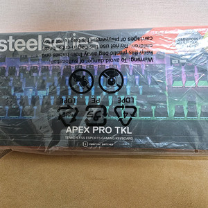 스틸시리즈 Apex Pro TKL(2023)US 기계식 유선 게이밍 키보드