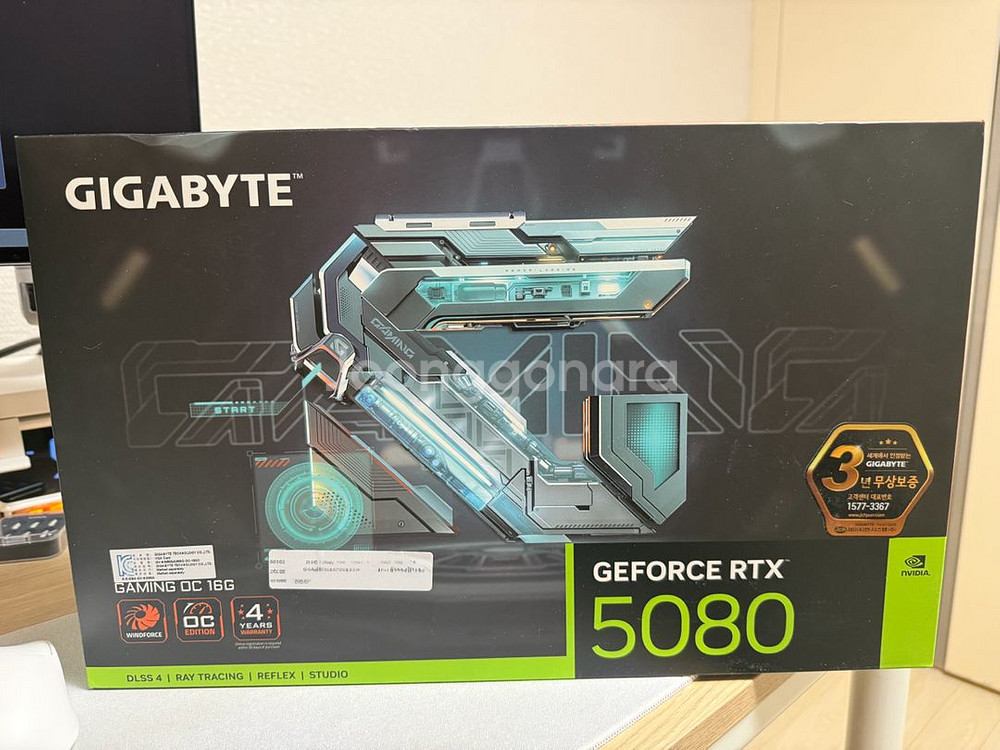 기가바이트 RTX 5080 gaming oc 겜오씨--0