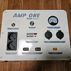 AMP ONE 올인원 파워뱅크 화이트 1500W