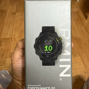 가민 포러너55 GPS 러닝 스마트워치(블랙)