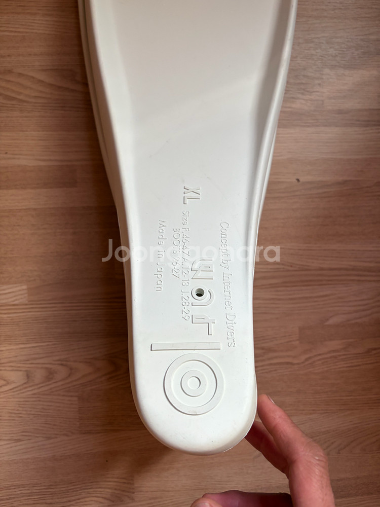 스쿠버다이빙 다이빙핀 걸스포츠 와프핀 XL 오리발--1