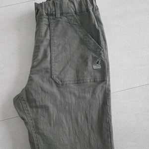 캉골키즈 바지 155사이즈(카키색상)