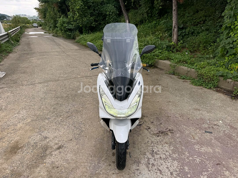 혼다 pcx125 18년 배달풀셋팅 화이트컬러 판매합니다--2