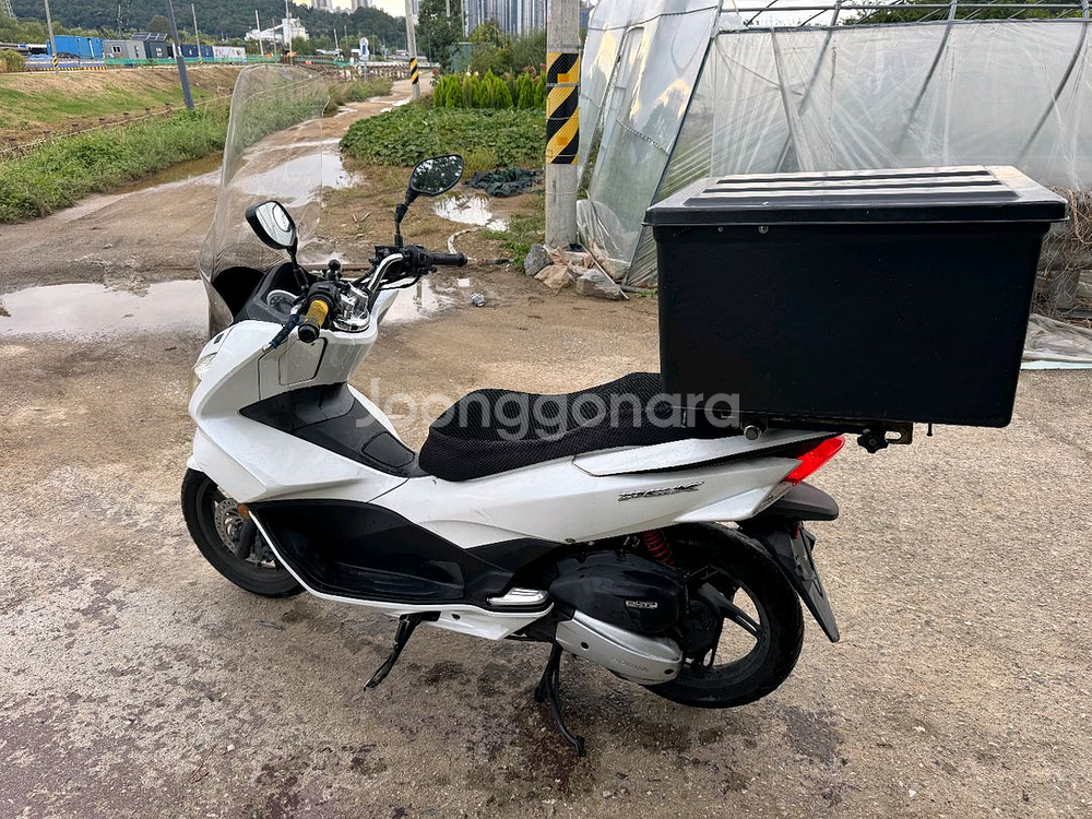 혼다 pcx125 18년 배달풀셋팅 화이트컬러 판매합니다--7