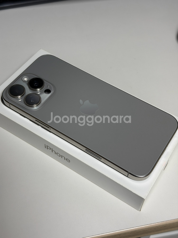 (카메라 무음) 아이폰 16 프로 맥스 512GB 네츄럴--0