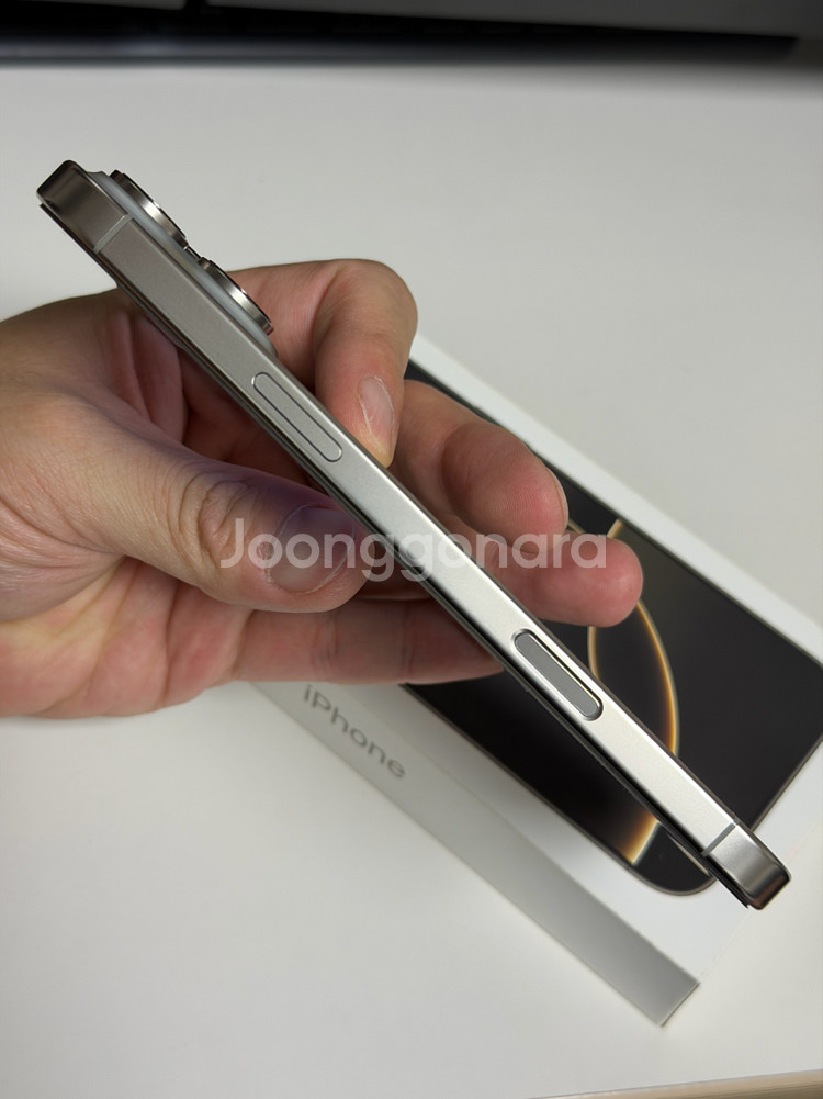 (카메라 무음) 아이폰 16 프로 맥스 512GB 네츄럴--3