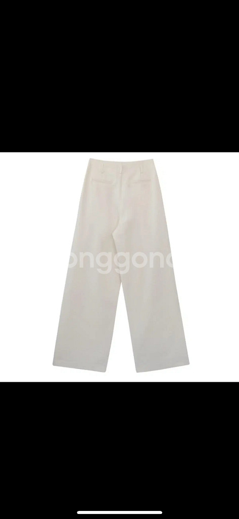 (새상품) ODS GAVE WOOL SLACKS - 크림 L--6