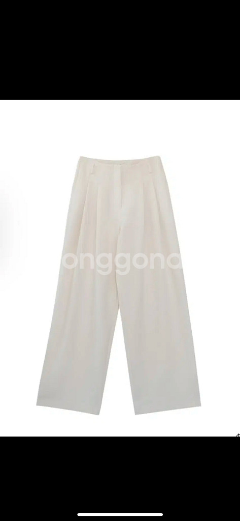 (새상품) ODS GAVE WOOL SLACKS - 크림 L--5