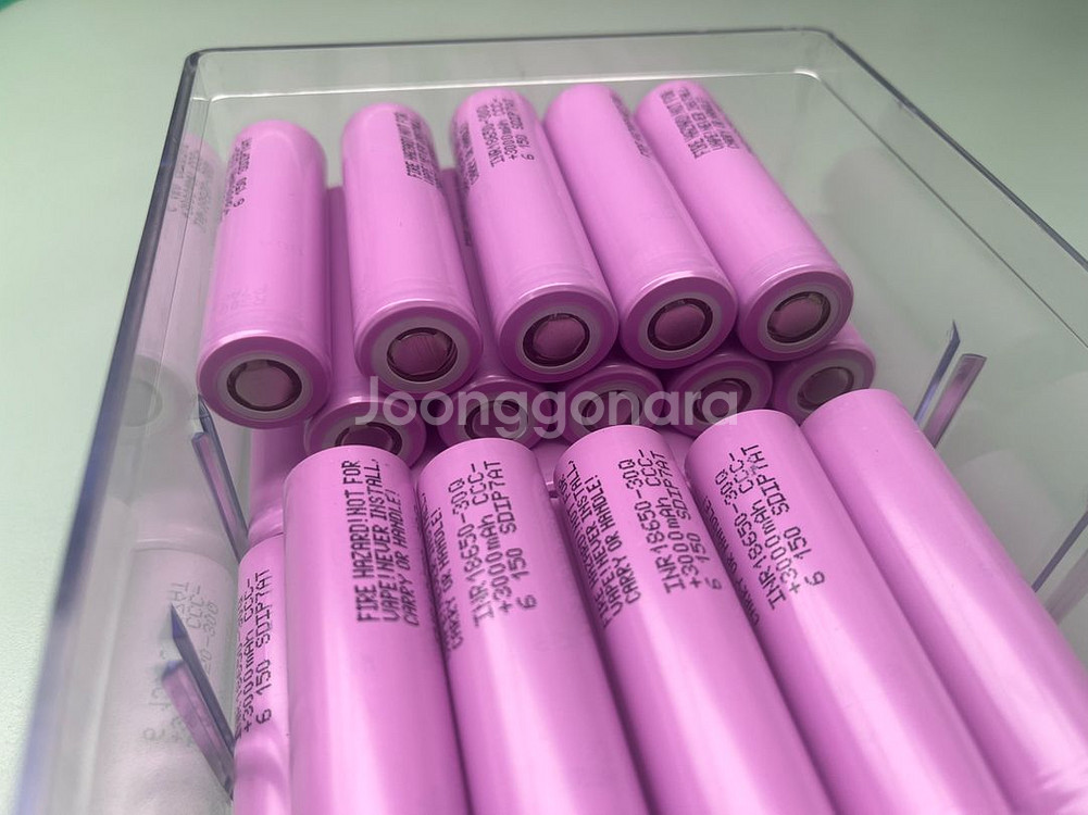 삼성 18650-30Q 신품 배터리 새거--2