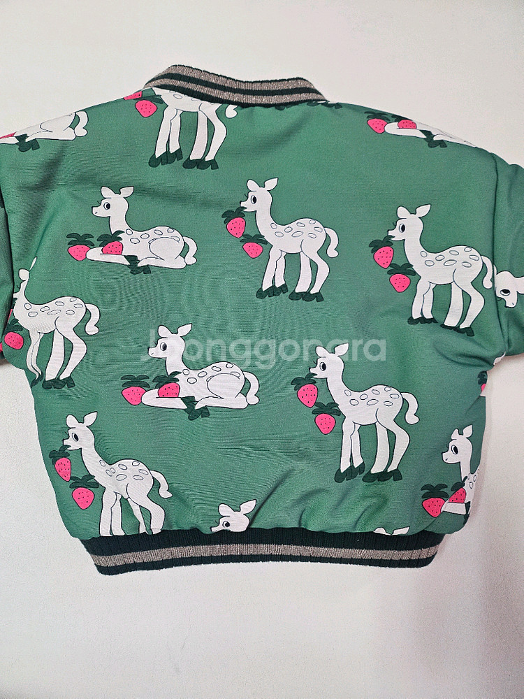 리미떼두두 아동 양면 점퍼 밤비 xs--1