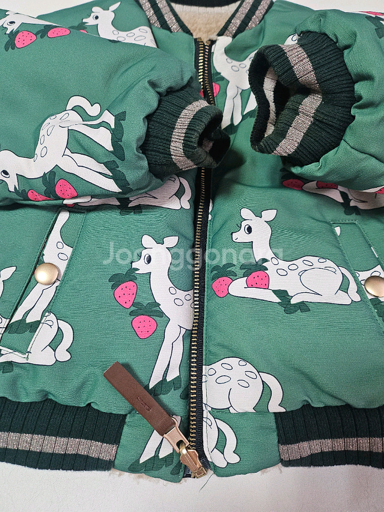 리미떼두두 아동 양면 점퍼 밤비 xs--2