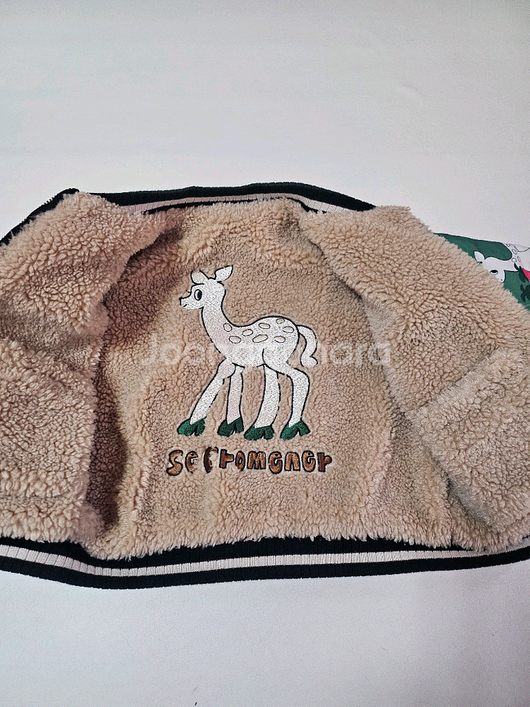 리미떼두두 아동 양면 점퍼 밤비 xs--3