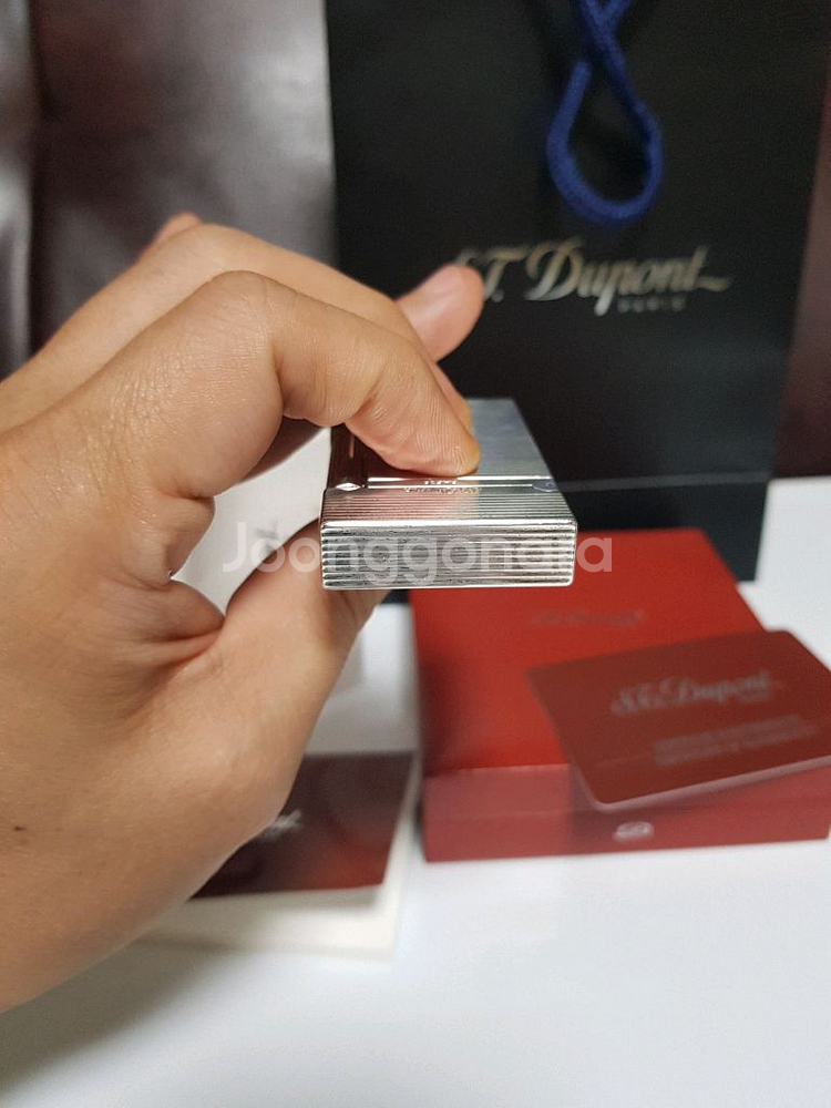[풀세트] 듀퐁라이터 라인2 ca16819 은장 듀퐁라이타--5