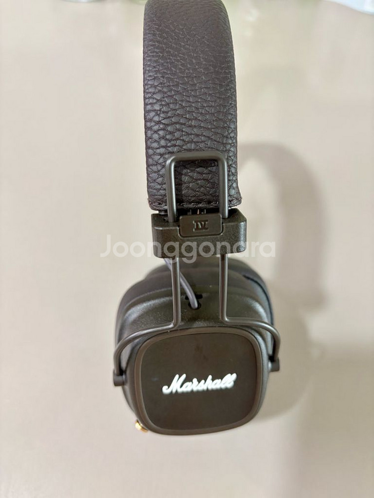 마샬 메이저4 블루투스 헤드폰 헤드셋 브라운--2