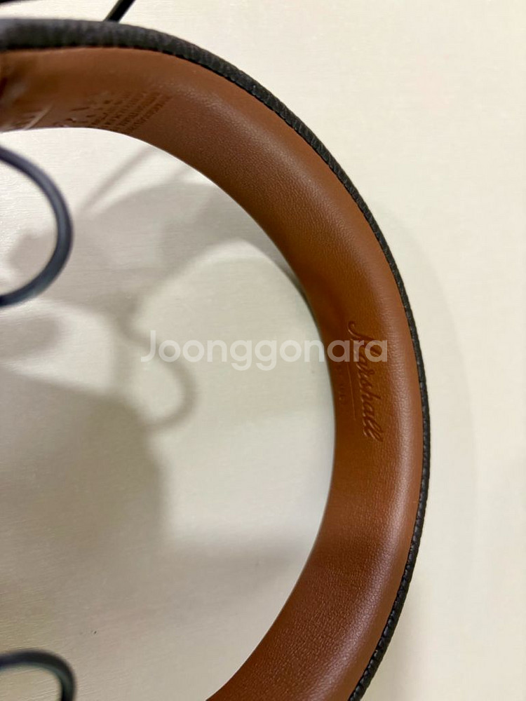 마샬 메이저4 블루투스 헤드폰 헤드셋 브라운--1