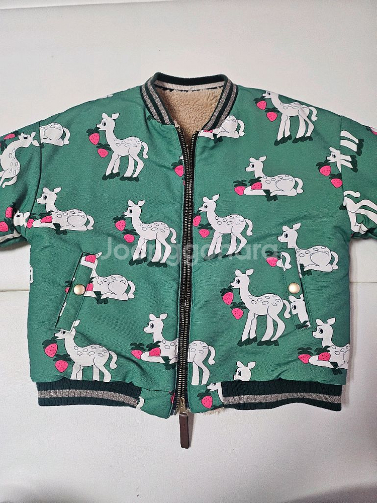 리미떼두두 아동 양면 점퍼 밤비 L--0