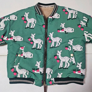 리미떼두두 아동 양면 점퍼 밤비 L