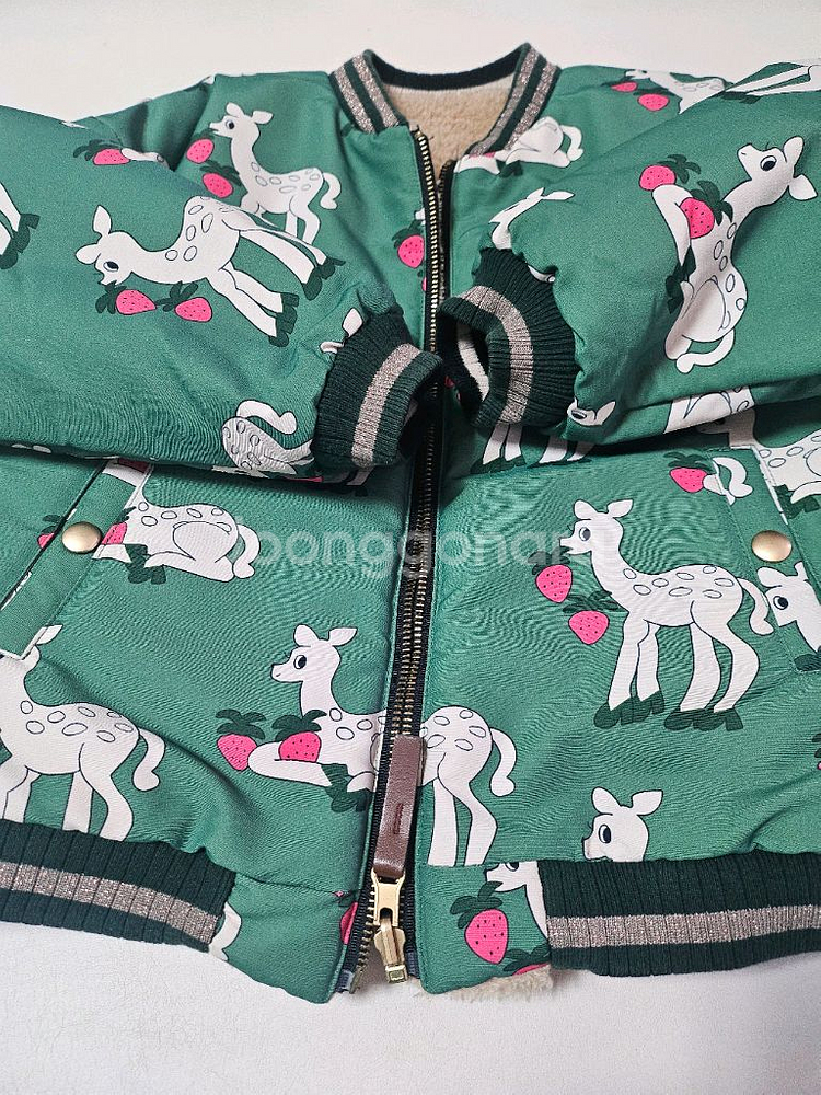 리미떼두두 아동 양면 점퍼 밤비 L--3